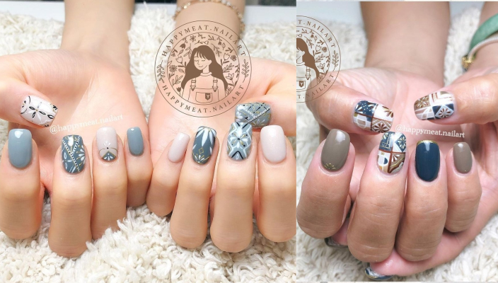 春夏美甲款式2023_夏天美甲款式